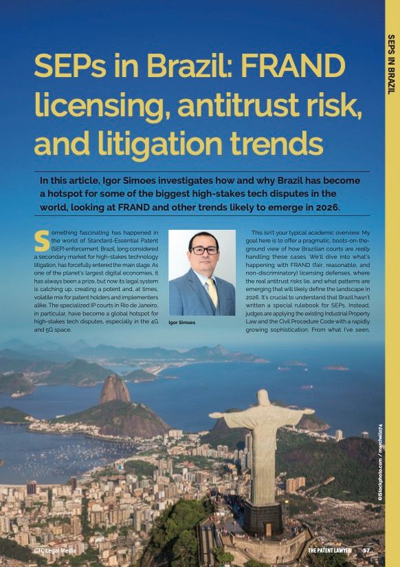 SEPs in Brazil: FRAND licensing, antitrust risk, and litigation trends
