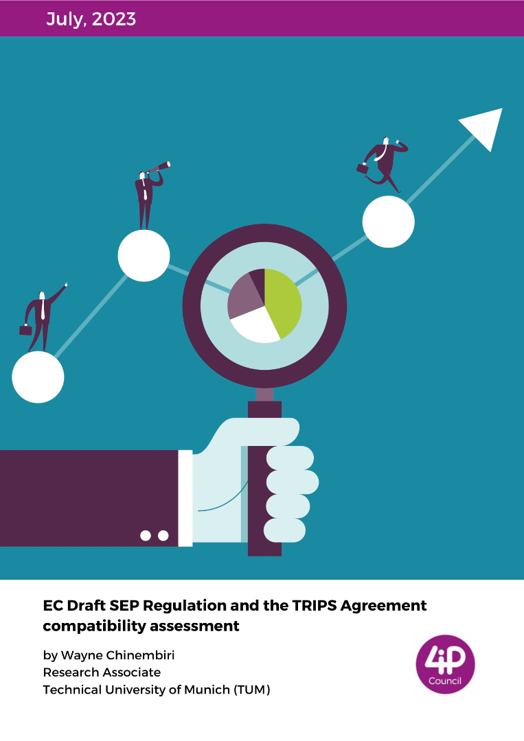 Cover of EC Draft SEP Regulation and the TRIPS Agreement Compatibility Assessment