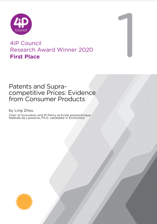 Patents and Supra-competitive Prices: Evidence from Consumer Products