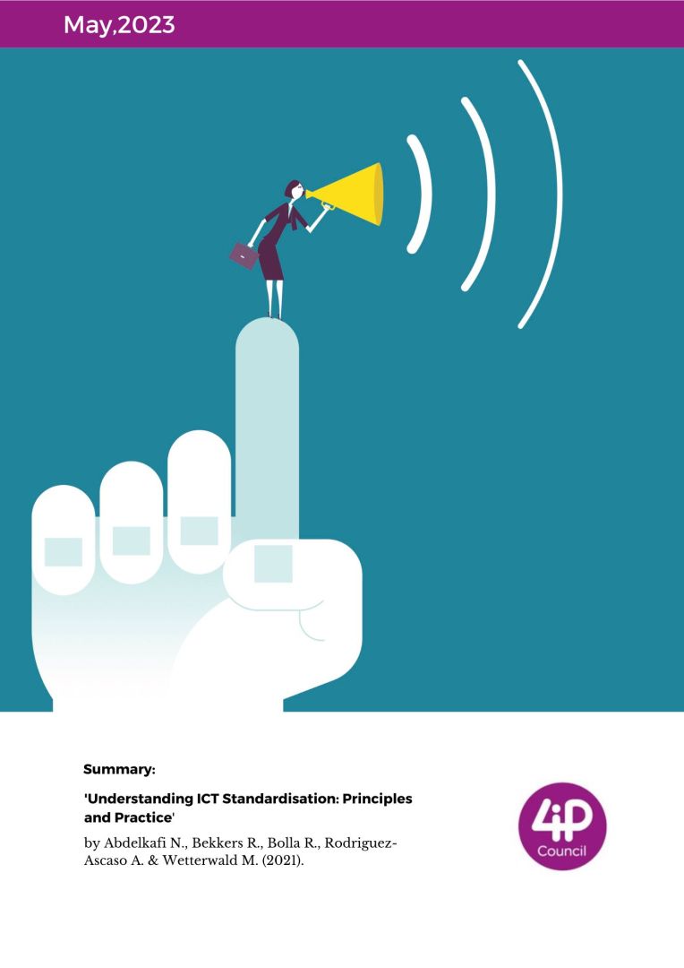 Cover of Summary: 'Understanding ICT Standardisation: Principles and Practice'