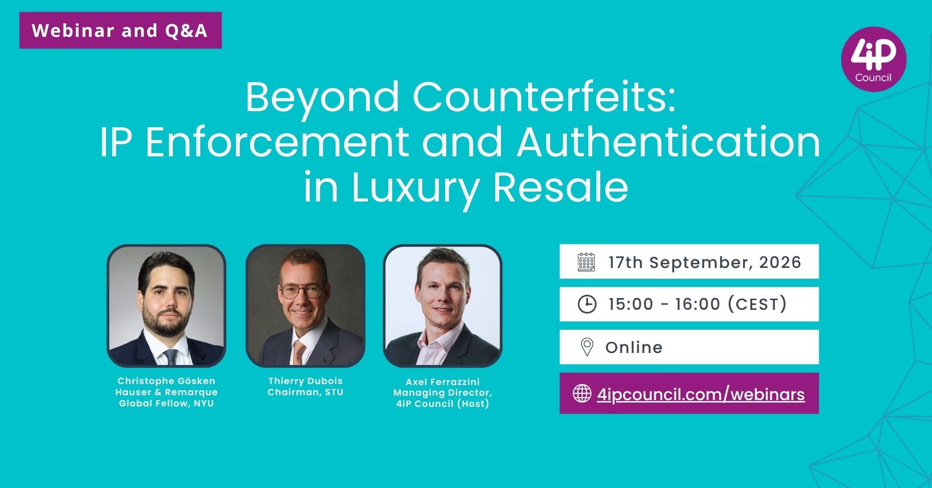 Beyond Counterfeits: IP Enforcement and Authentication in Luxury Resale